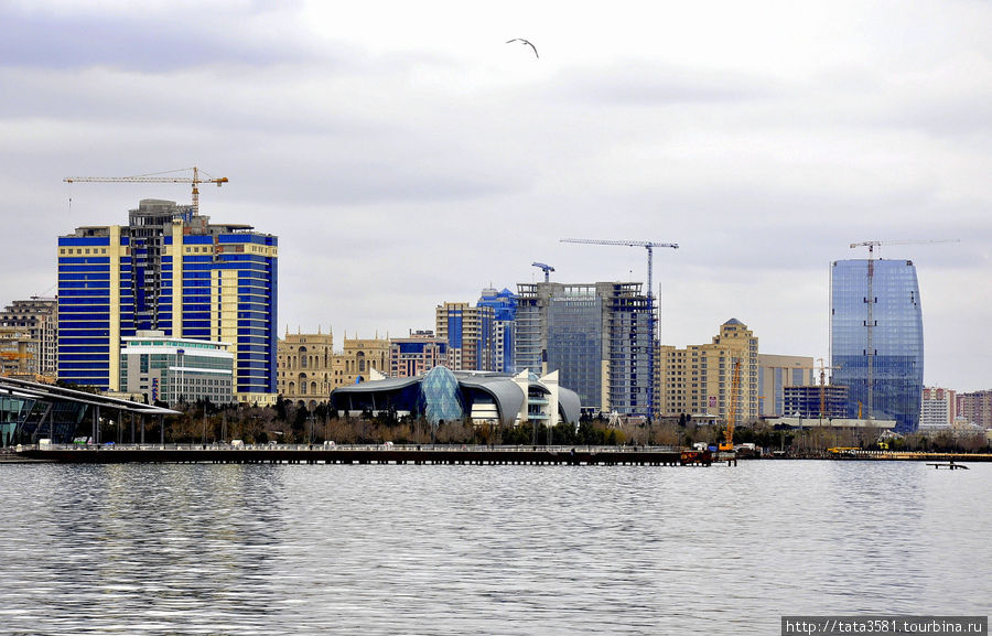 Набережная - Приморский бульвар Баку, Азербайджан