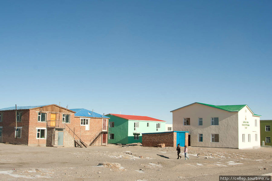 Как-то вот так вот город и выглядит в центре Алтай, Монголия