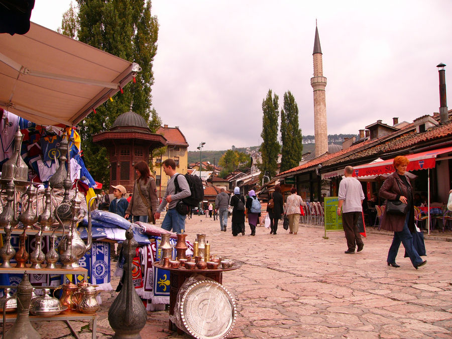 Прогулка по Сараево Сараево, Босния и Герцеговина