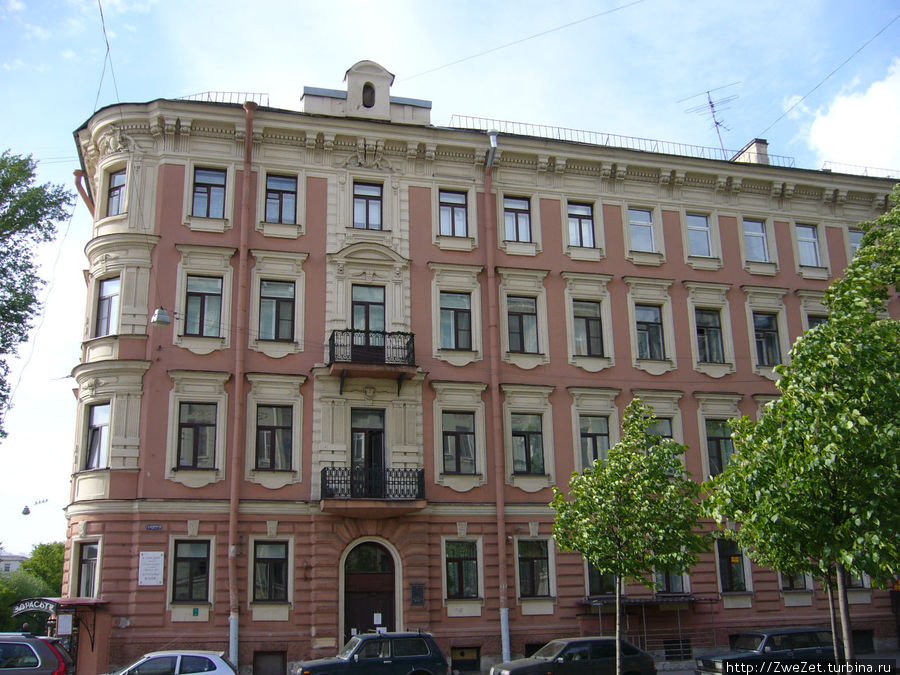 дом, где прожил последние годы жизни А.Блок Санкт-Петербург, Россия