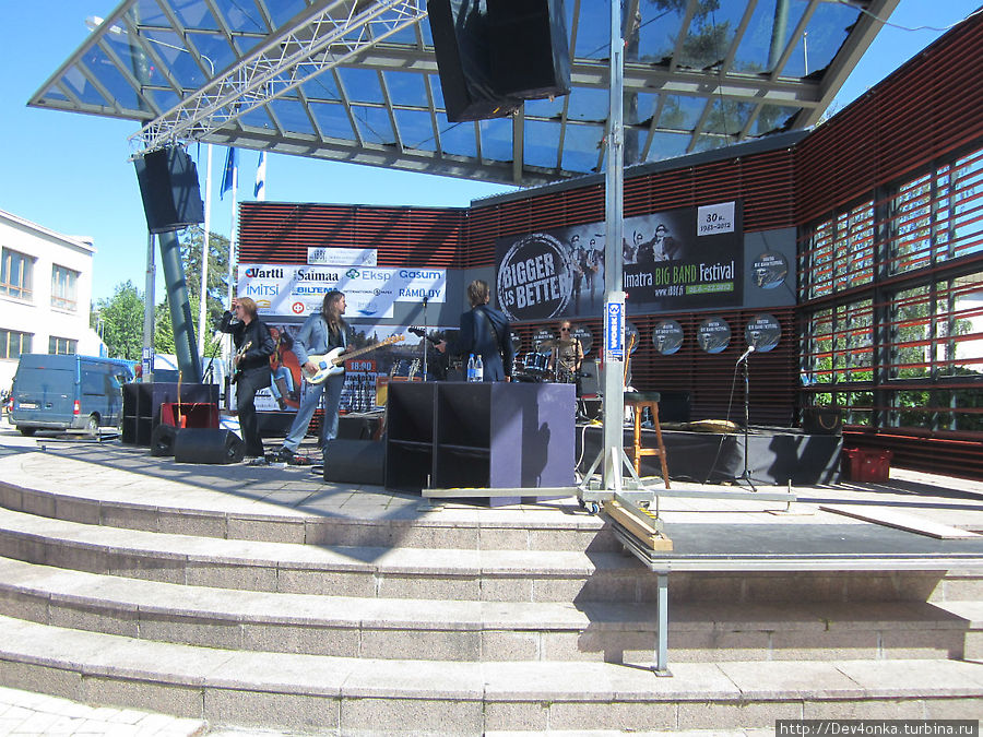 выступление в рамках Big Band Festival Иматра, Финляндия