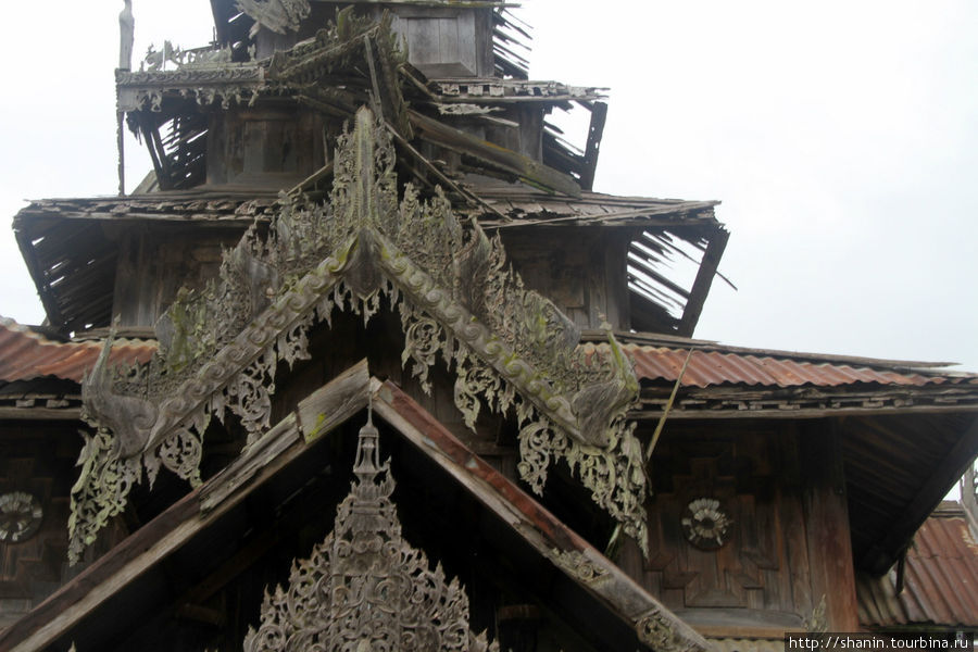 Монастырь Зайдиги в Пиндая Штат Шан, Мьянма