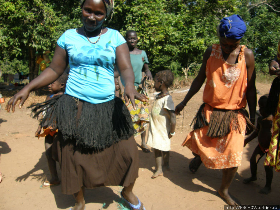 Танцы народа Рубане Округ Болама, Гвинея-Бисау