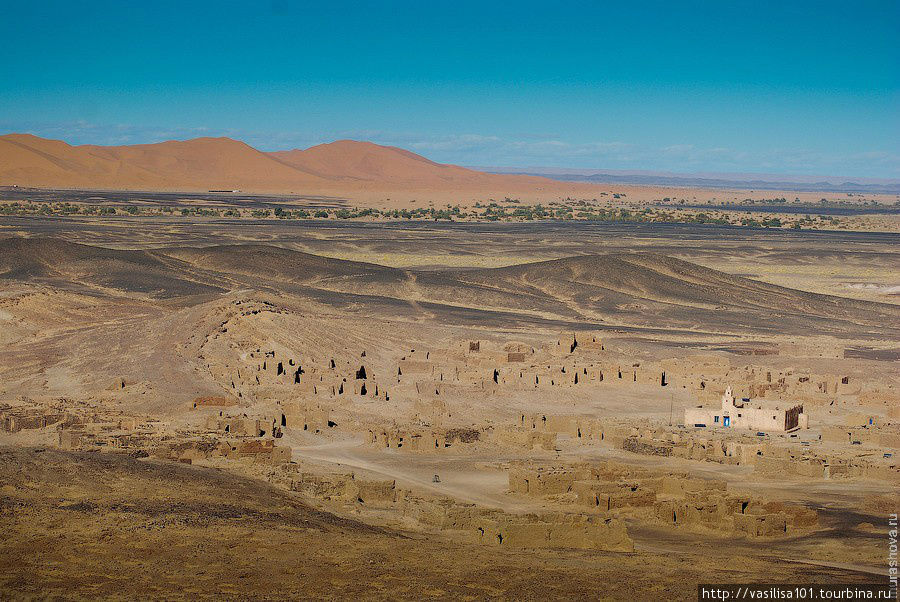 Заброшенная деревня Мерзуга, Марокко
