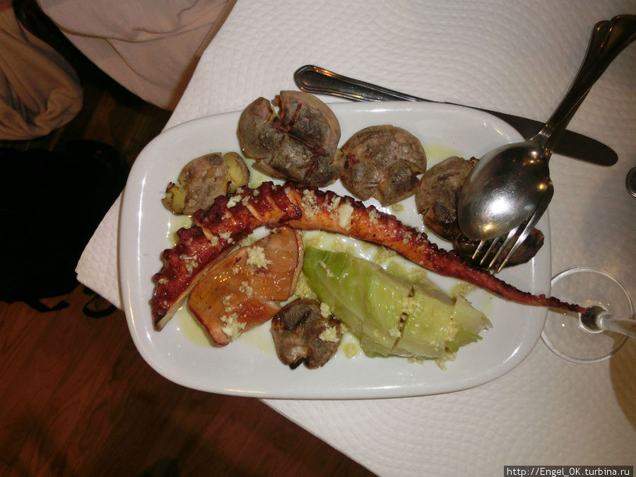 осьминожек обалденной вкусноты Виана-ду-Каштелу, Португалия