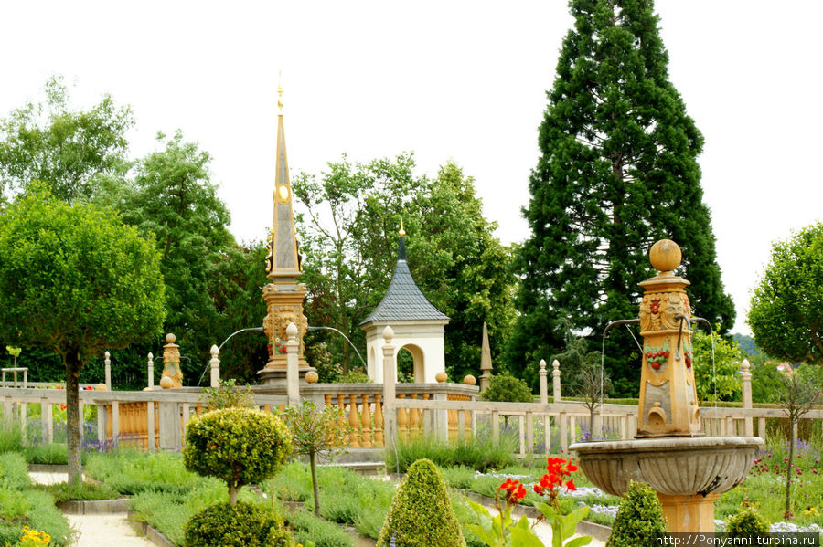 Померанцевый сад Герцогини Себиллы Леонберг, Германия