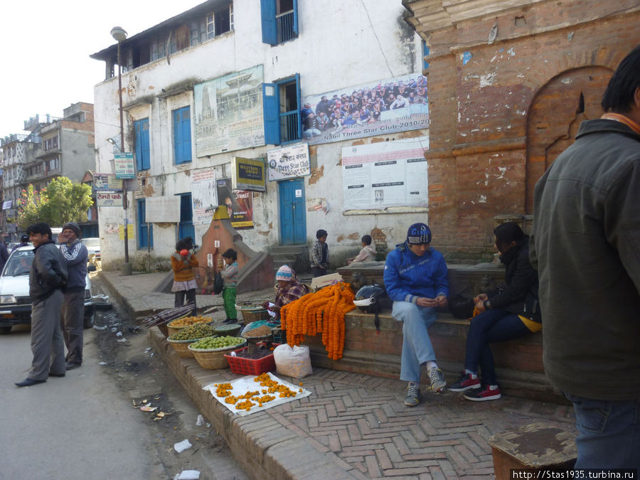 Улицы  Патана. Патан (Лалитпур), Непал