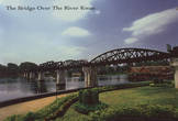 С открытки. Мост через реку Квай.