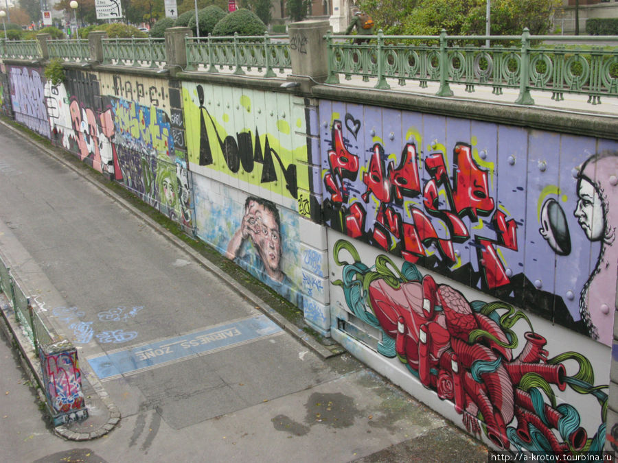 Граффити Вена, Австрия