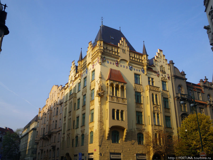 Блеск Парижской улицы Прага, Чехия