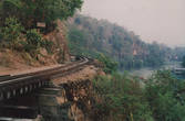 Железная дорога над рекой Квай.