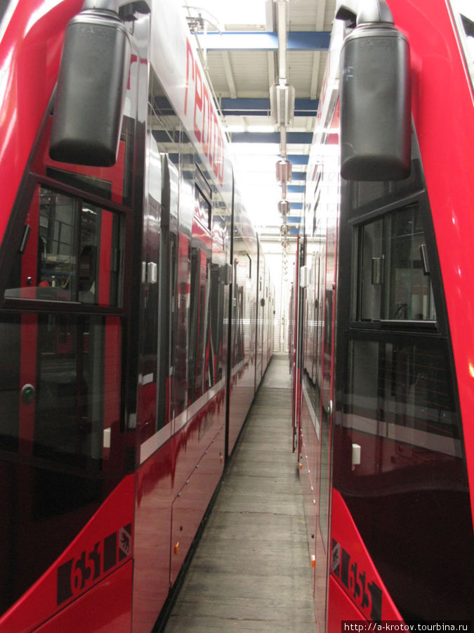 Трамвайное депо в Берне Берн, Швейцария