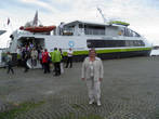 Посадка на судно в порту Ставангера