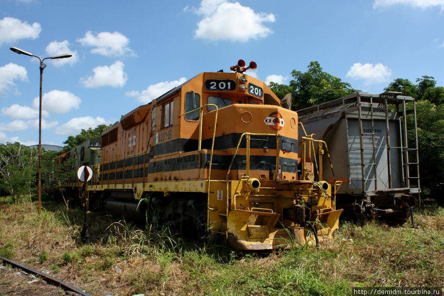 Былое великолепие железной дороги Юкатана Мерида, Мексика
