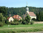 Вид на Хостервиц с церковью Марии