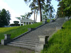 Трельяжная лестница в парке Мариенталь