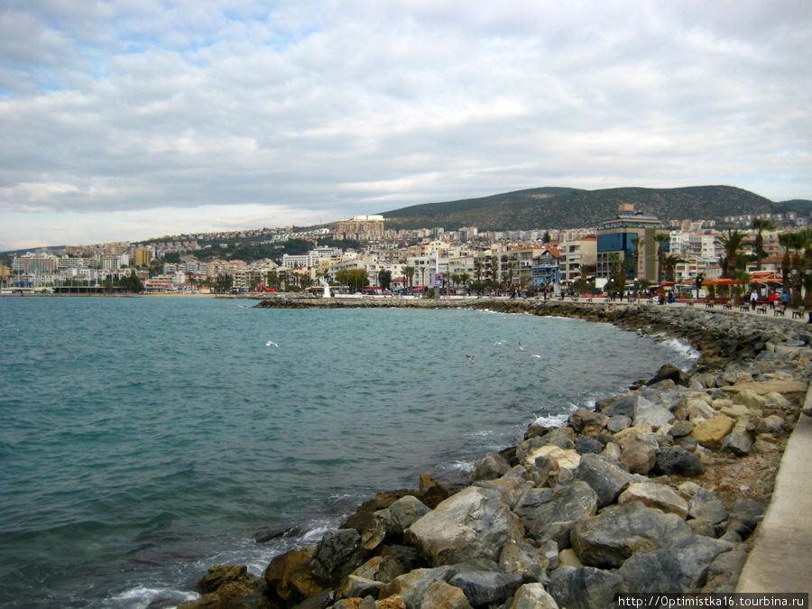 Кушадасы - красивый город-порт на берегу Эгейского моря. Кушадасы, Турция