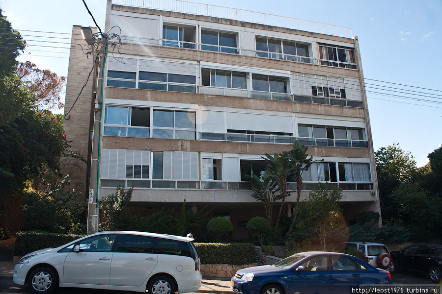 Типичный Изрильский жилой дом Хайфа, Израиль