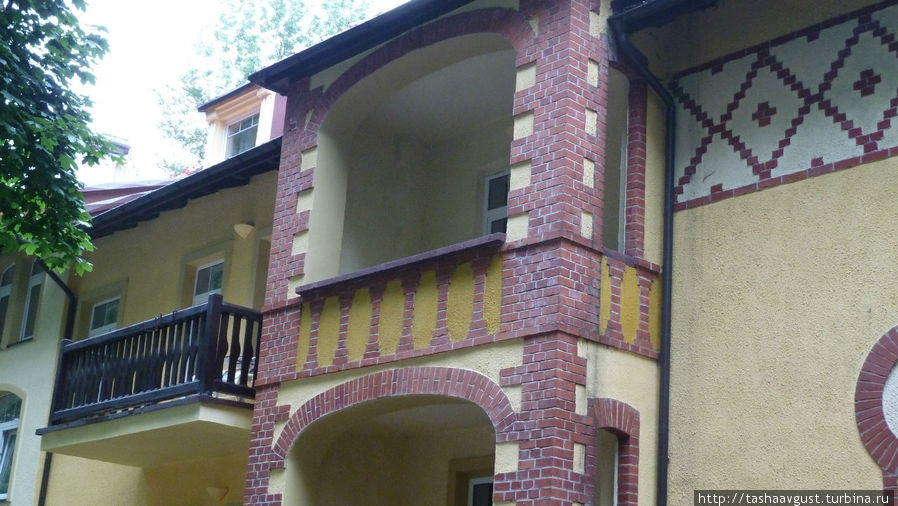 балкон моего номера Кудова Здруй, Польша