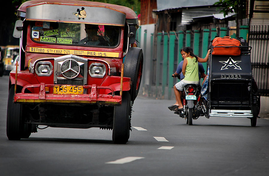 Гроза филиппинских дорог - джипни! Филиппины