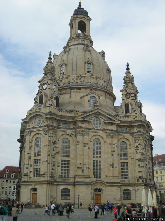 Фрауэнкирхе, церковь Богородицы Дрезден, Германия