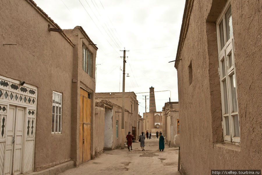 Прогулка по городу и его башням. Часть первая Хива, Узбекистан