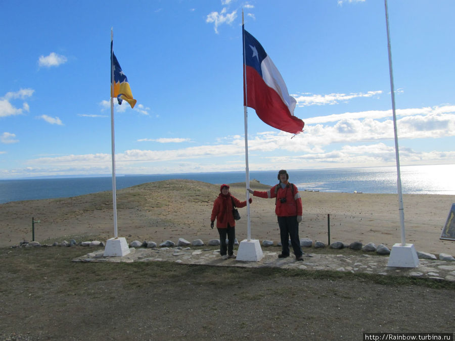 Наша личная самая южная точка на планете Остров Магдалена, Чили