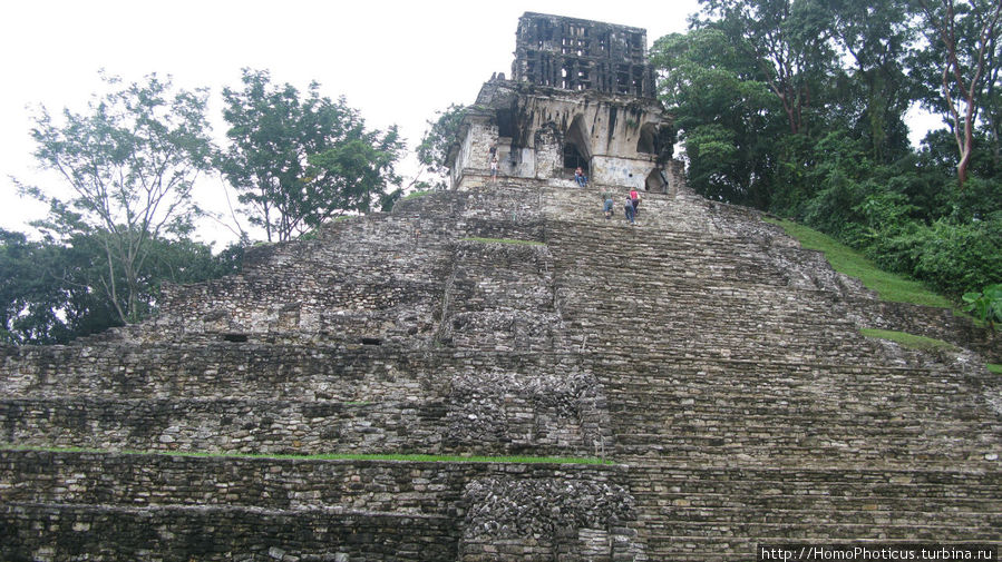 Храм солнца Паленке, Мексика