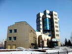 Скромное здание Сибуглемета -одной из крупнейших компаний Кузбасса.