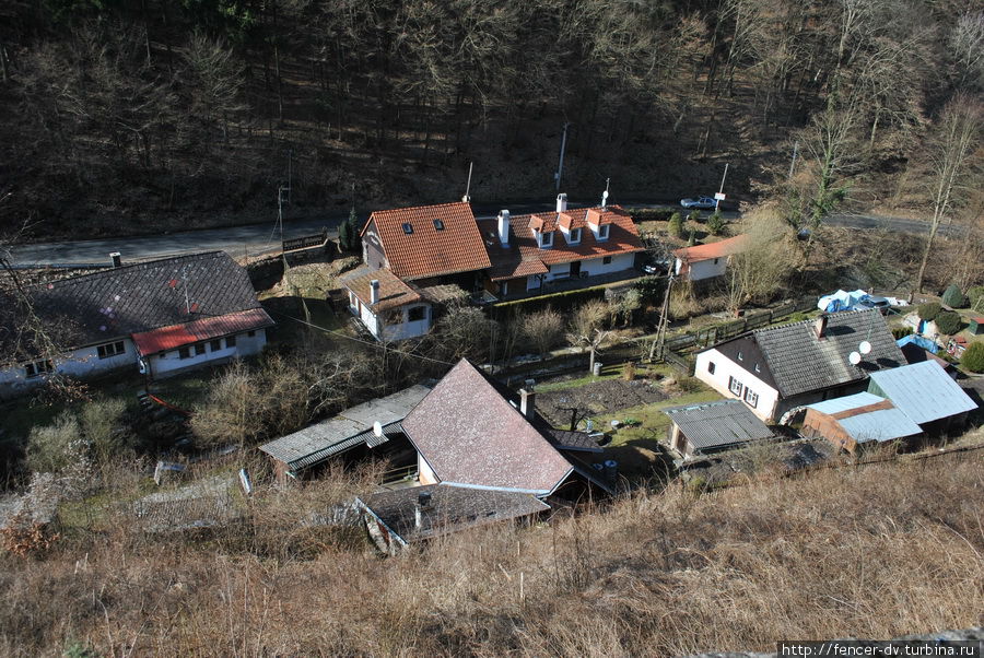 Хоббитания по-чешски или Штернберк с высоты Чешски-Штернберк, Чехия