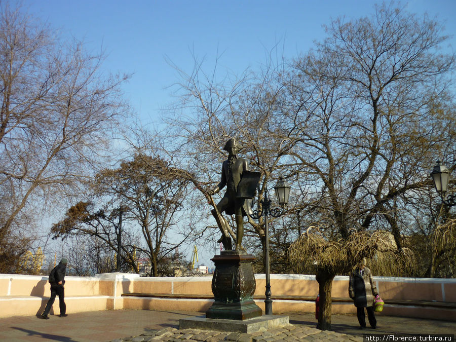 Памятник Иосифу Де Рибасу Одесса, Украина