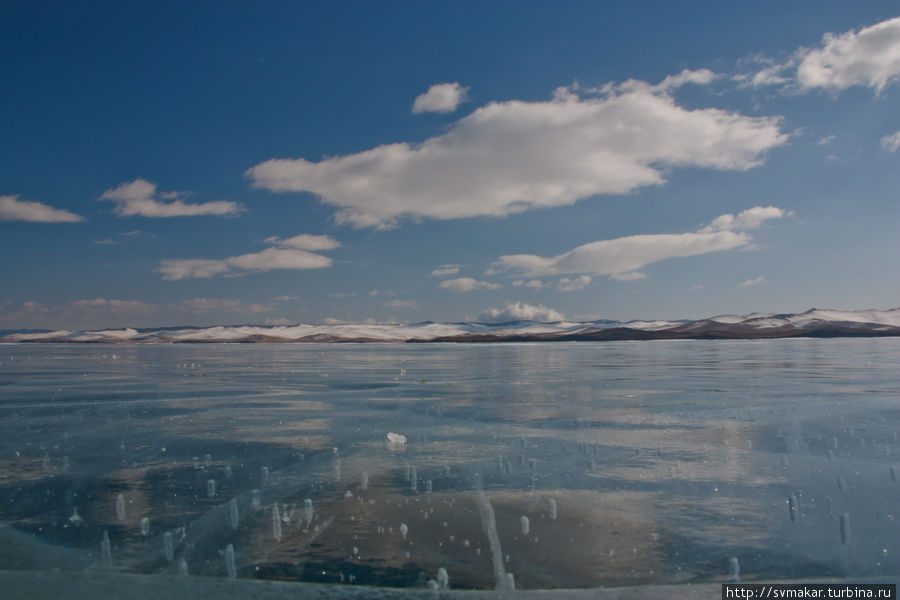Пузырики озеро Байкал, Россия