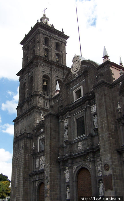 Кафедральный собор Пуэбла, Мексика Кафедральный собор Пуэбла, Мексика