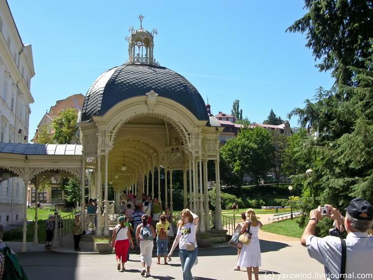 Садовая колоннада Карловы Вары, Чехия