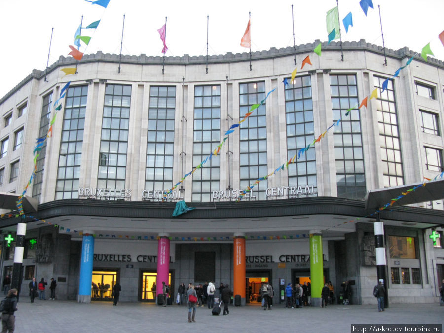 Вокзал Центральный Брюссель, Бельгия