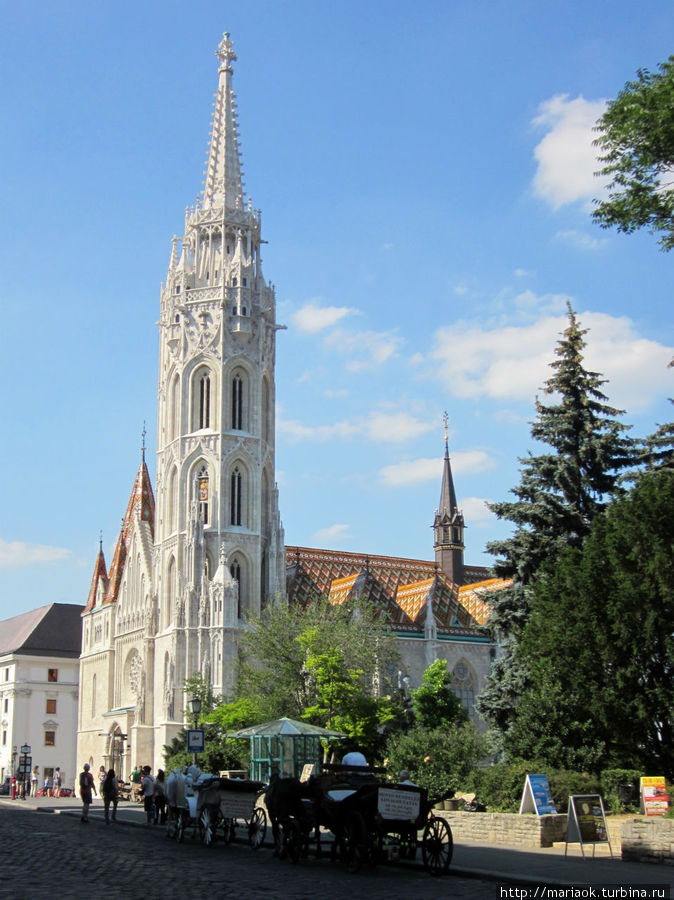 Церковь Матьяша ( названа в честь самого великого венгерского короля Матьяша Корвинуса) Будапешт, Венгрия