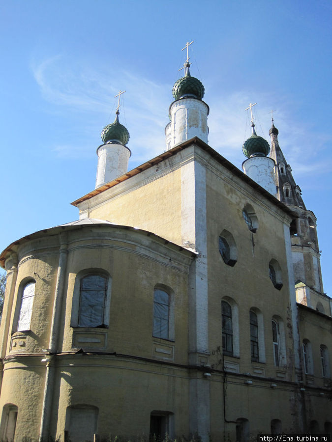 Необычная архитектура Спасо-Архангельской церкви в Тутаеве