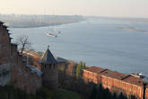 Вид на Борисоглебскую башню от Георгиевской