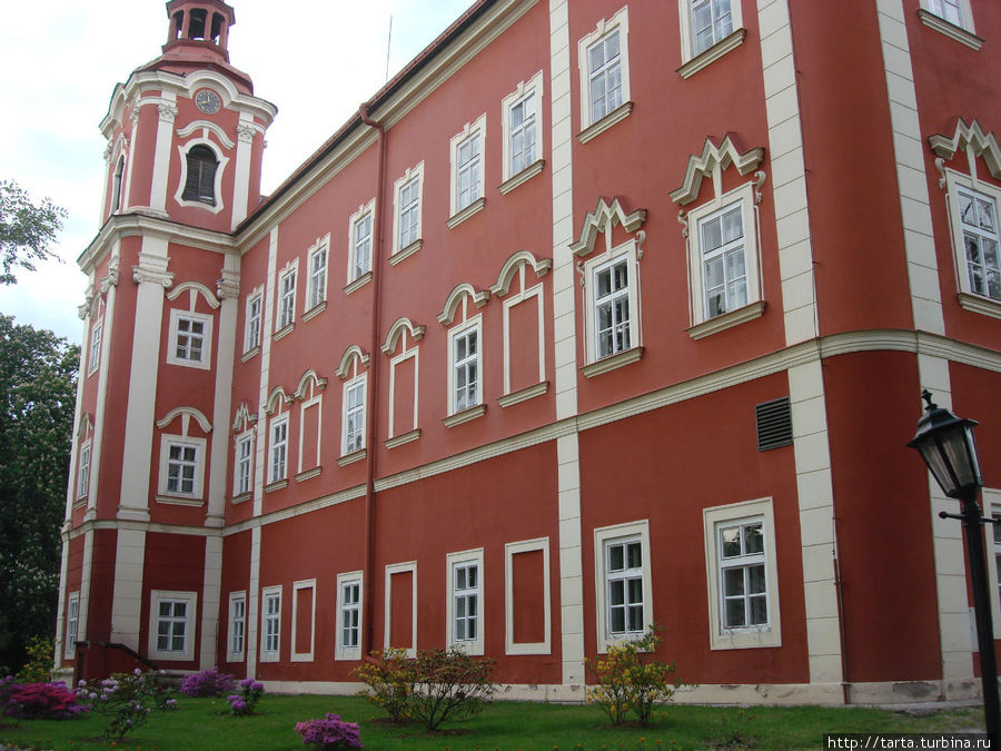 Общий вид замка Детенице Детенице, Чехия