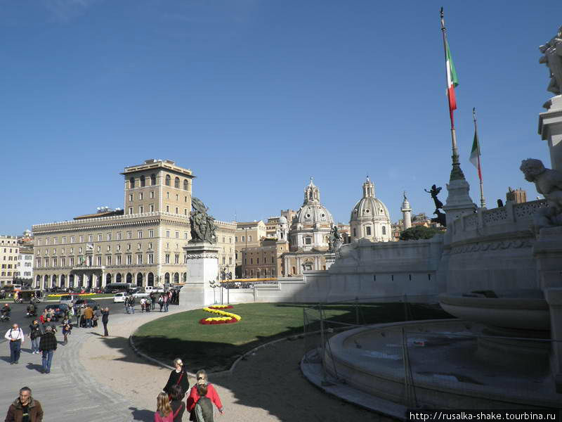 Площадь Венеции Рим, Италия