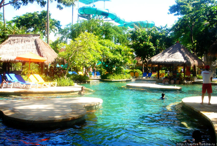 Захватывающий аквапарк Кута, Индонезия