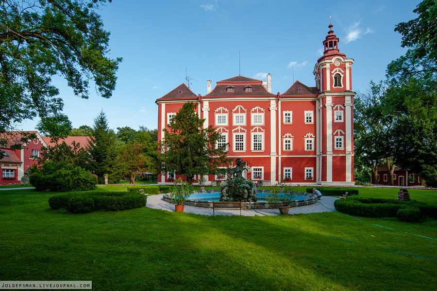 Замок Детенице. Детенице, Чехия