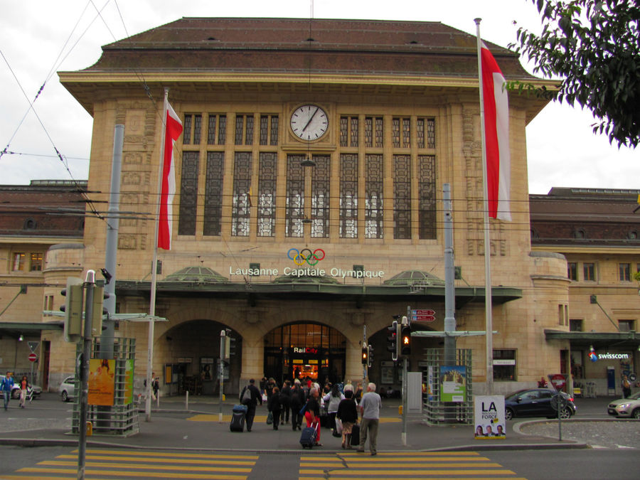 Ж/д вокзал Лозанна, Швейцария