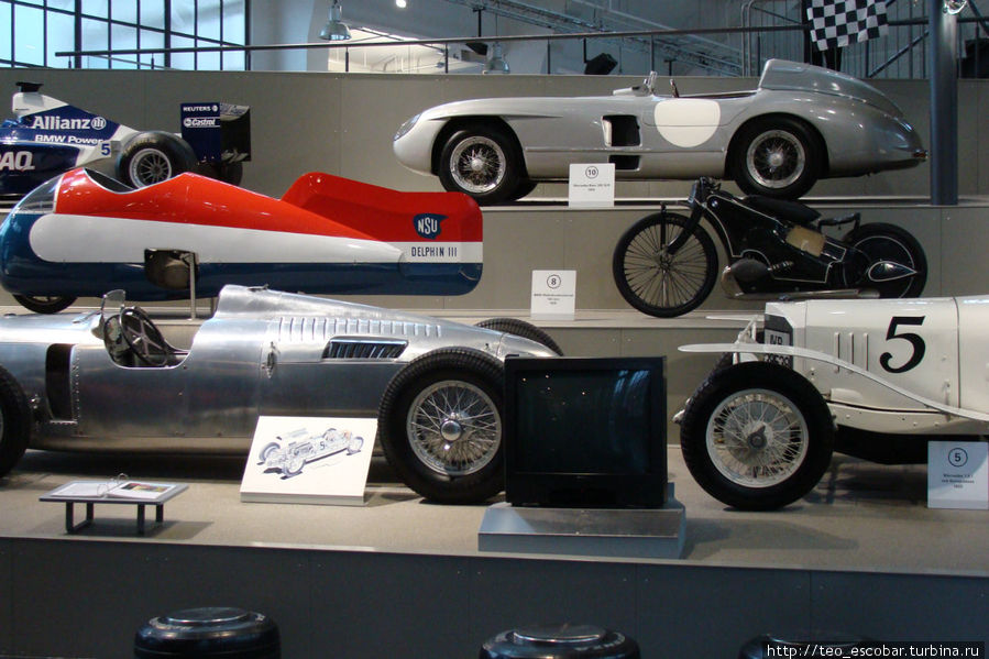 Коллекция старинных гоночных машин Мюнхен, Германия