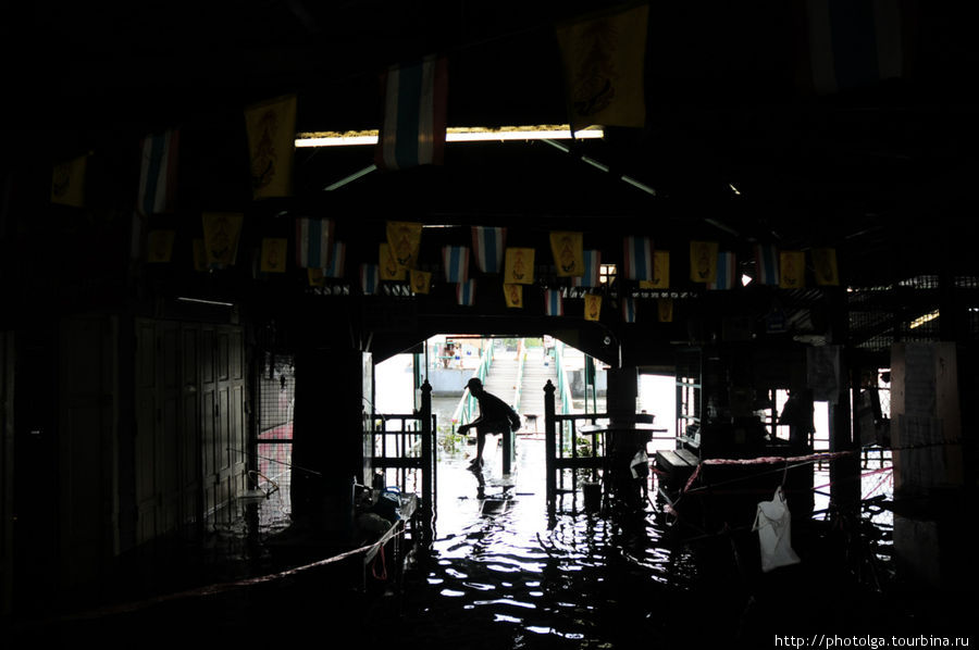 То самое наводнение в Бангкоке. Бангкок, Таиланд
