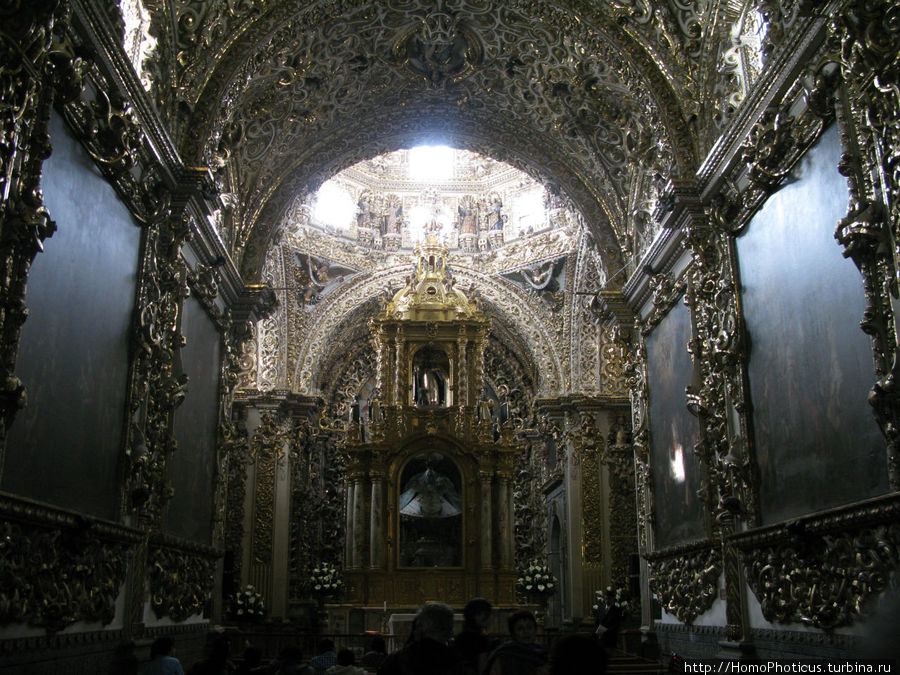 Церковь Санто-Доминго Пуэбла, Мексика