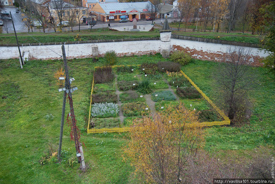 Огородик в кремле Юрьев-Польский, Россия
