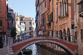 Каналы Венеции, мост возле церкви S.FOSCA, р-н Каннареджио.