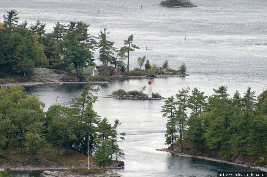 Вид со смотровой башни Провинция Онтарио, Канада