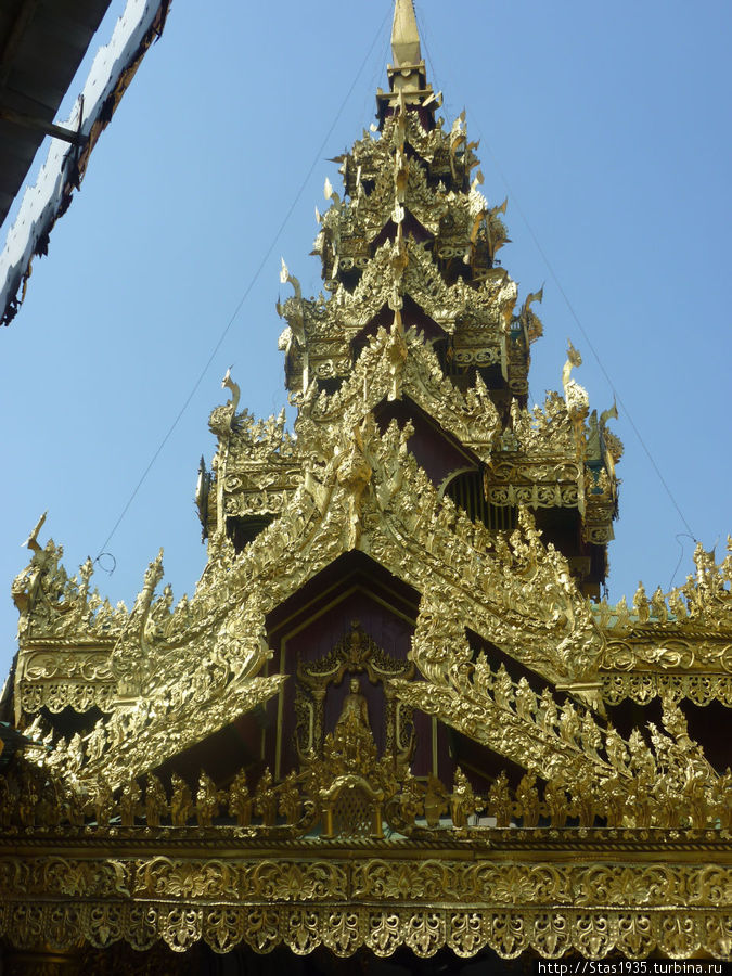 Янгон. Пагода Суле. Храм тэзаун. Янгон, Мьянма